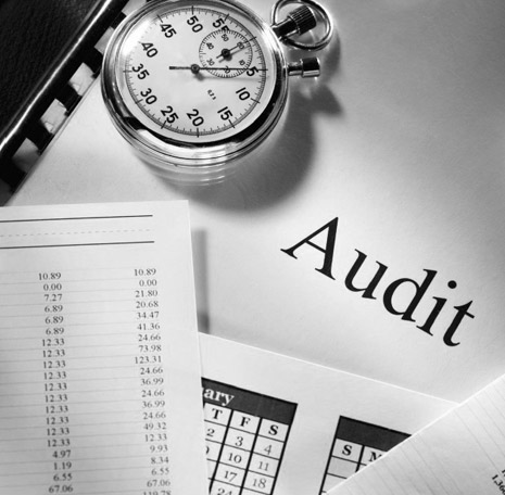 Audit Document with Stopwatch